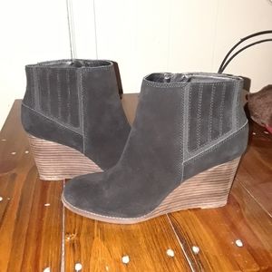 Black Wedge booties